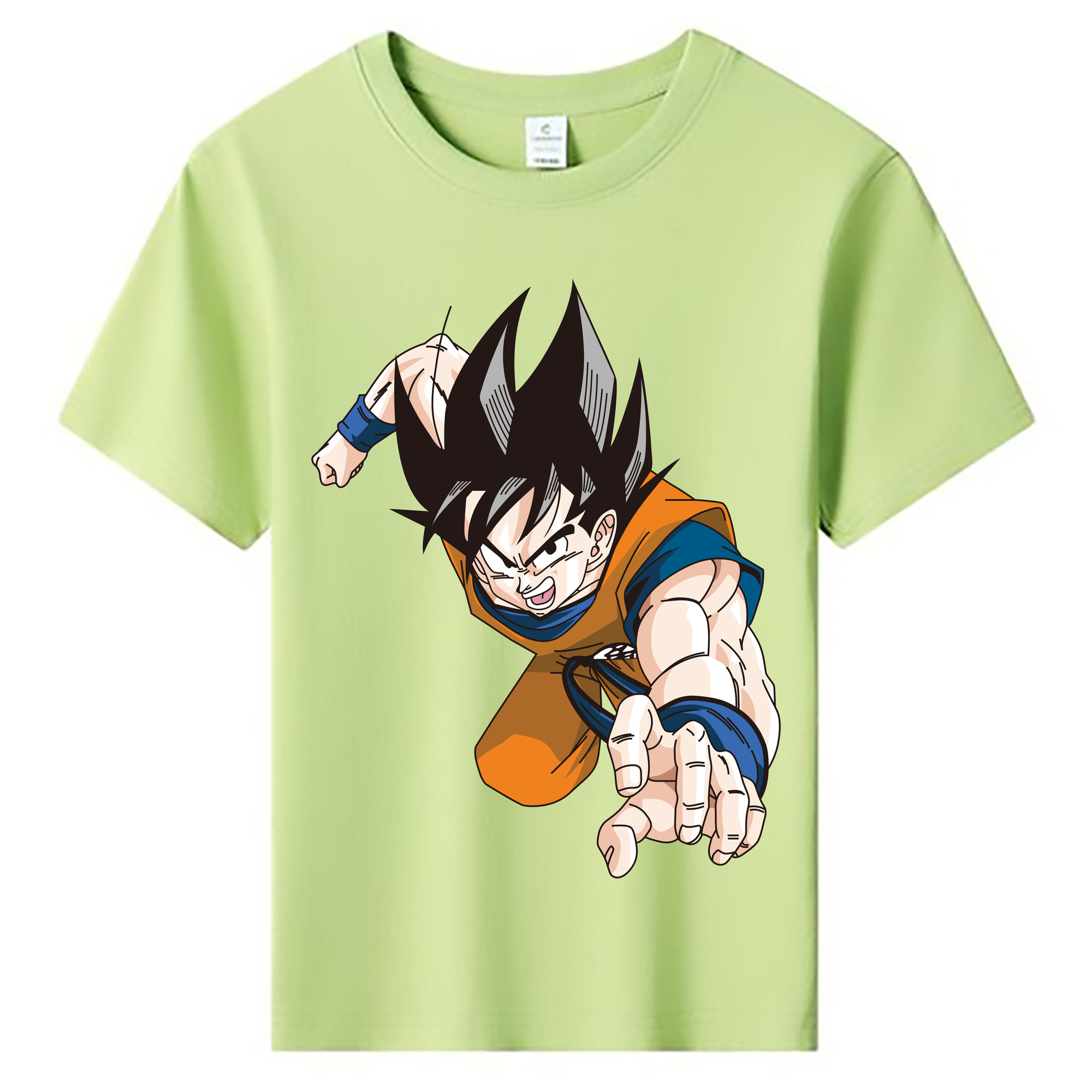 （画像用） ドラゴンボール 孫悟空（そん ごくう）Son Goku カカロット DRAGON BALL Kakarotto 綿100％キッズTシャツ（フロントプリント）